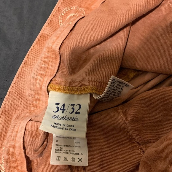 TOMMY BAHAMA Men's Orange Pants size 34x32 - Picture 9 of 10